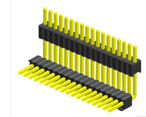 2.54mm Pitch Double Plastic Pin Header